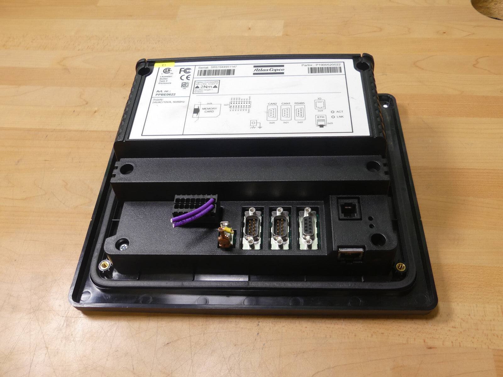 Atlas Copco Ppbe0622 Elektronikon Grafik Plus Panel P1900520022