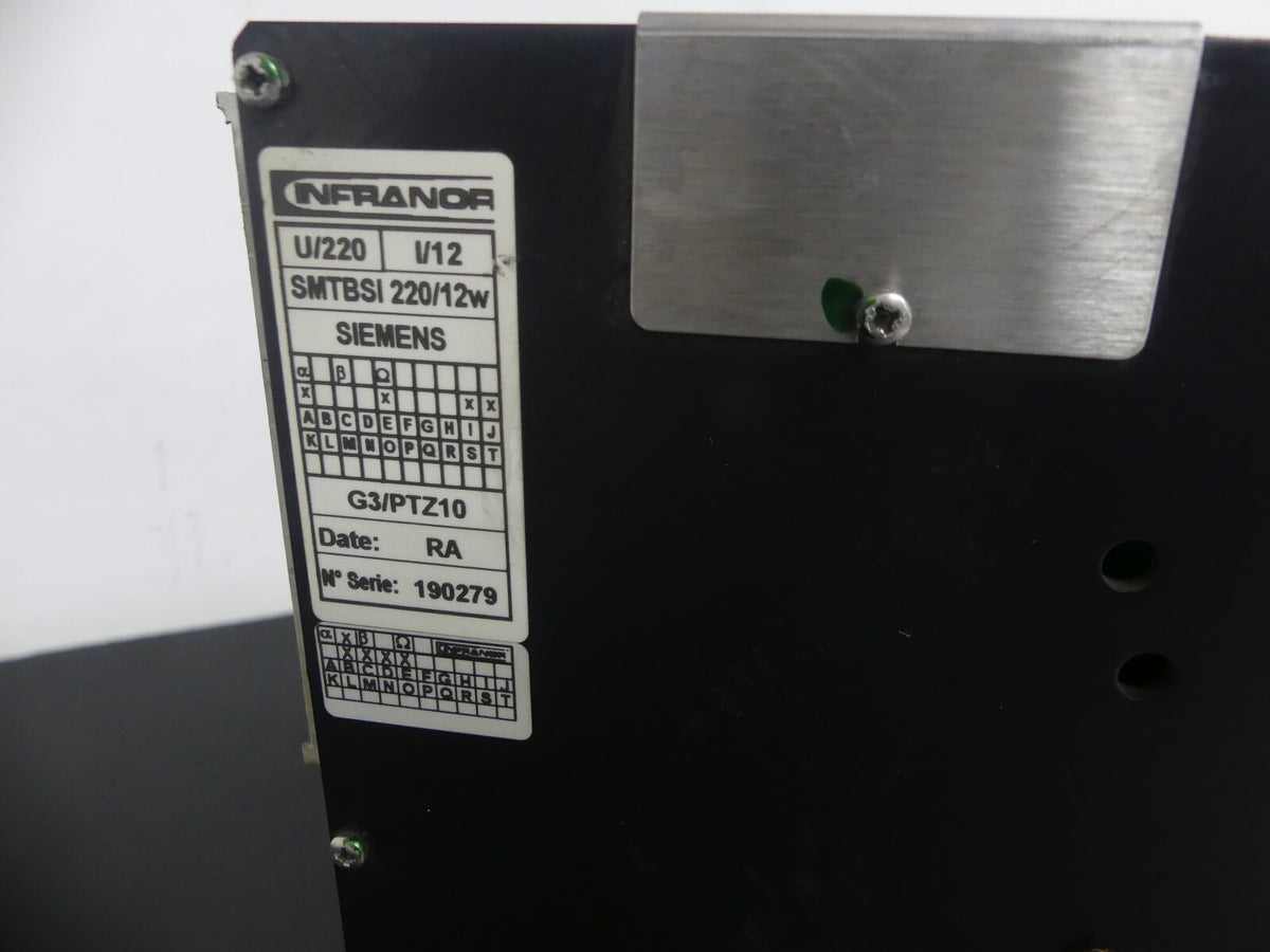 INFRANOR U/220 I/12 SMTBSI 220/12W G3/PTZ10