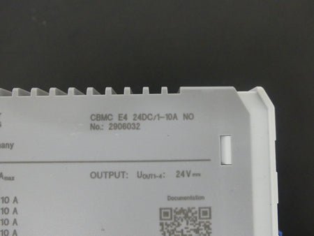PHOENIX CONTACT CMBC E4 24DC/1-10A NO
