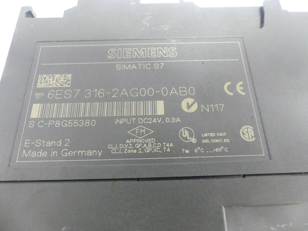 Siemens 6ES7 316-2AG00-0AB0