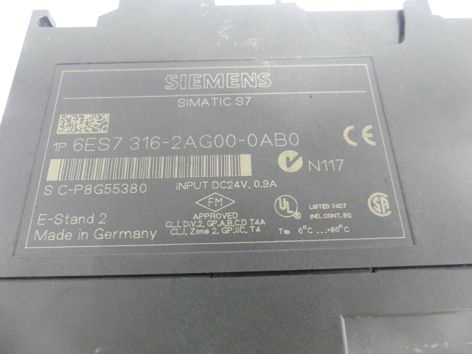 Siemens 6ES7 316-2AG00-0AB0