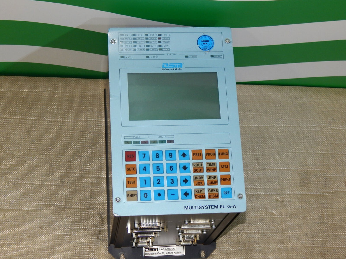 DSM Messtechnik MULTISYSTEM FL-G-A  MULTI FL-G-A PB/ET / S.N. MFL-G-A 12T000815