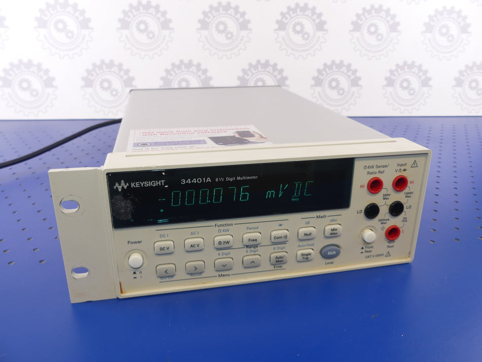 KEYSIGHT 34401A 6 1/2 Digit Multimeter