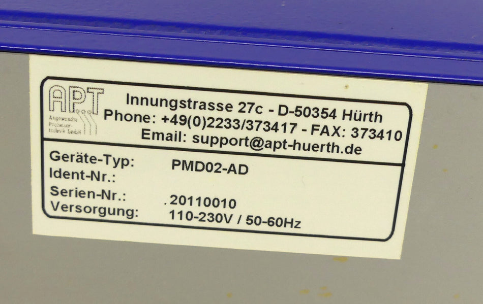 APT PMD02-AD used
