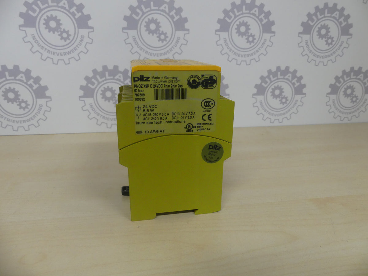 pilz PNOZ X9P C 24VDC 7n/o 2n/c 2so Sicherheitsschaltgerät 787609