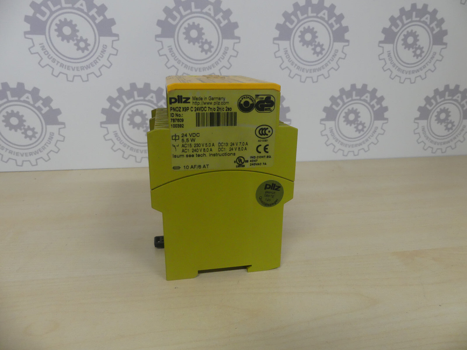 pilz PNOZ X9P C 24VDC 7n/o 2n/c 2so Sicherheitsschaltgerät 787609