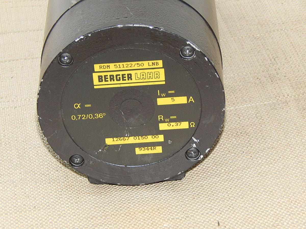 Berger Lahr  RDM 51122/50 LNB Schrittmotor  used