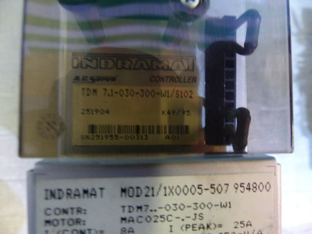 Indramat TDM 7.1-030-300-W1/S102