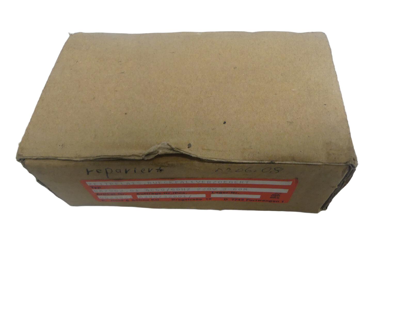 E. Dold Minitimer BA 7962 . 81