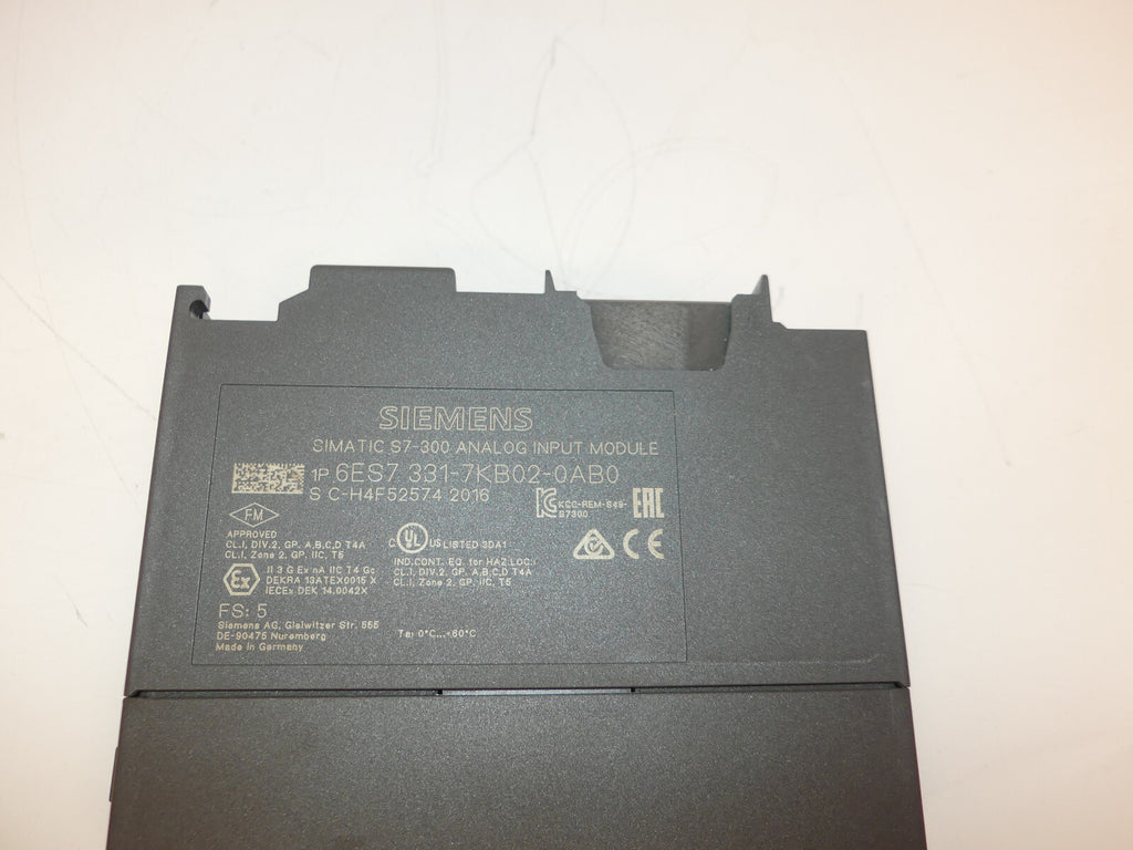 SIEMENS 6ES7 331-7KB02-0AB0  6ES7331-7KB02-0AB0