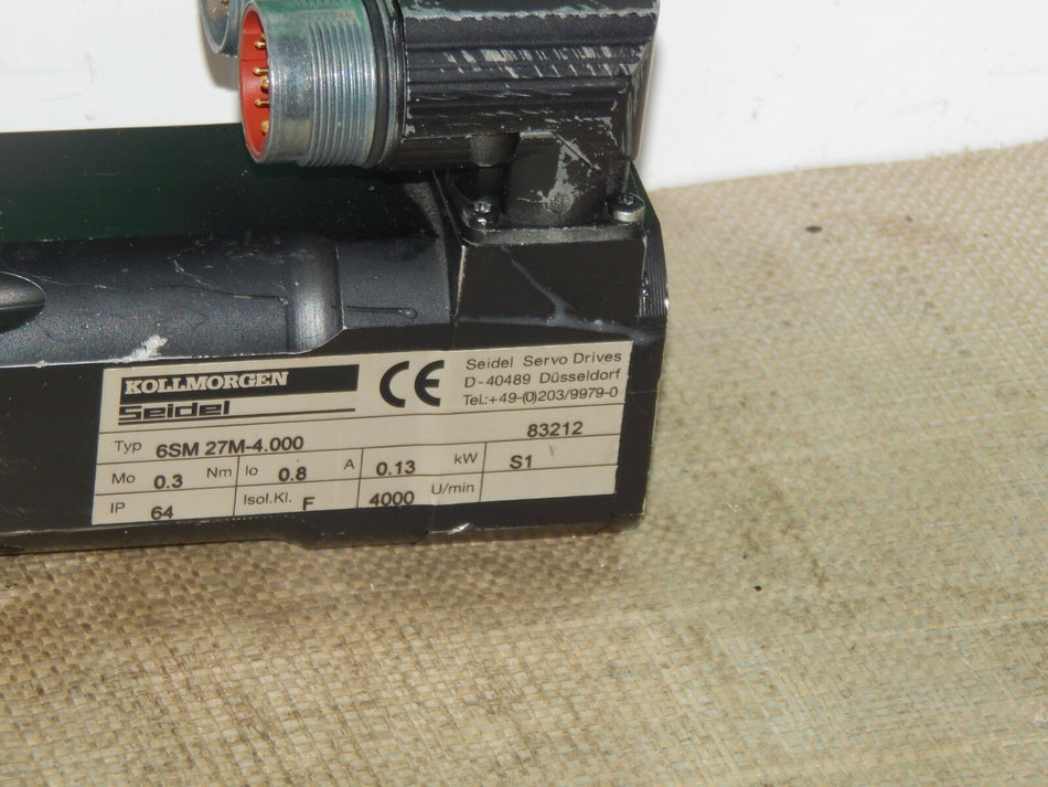 Kollmorgen Seidel Servo Drives 6SM 27M-4.000