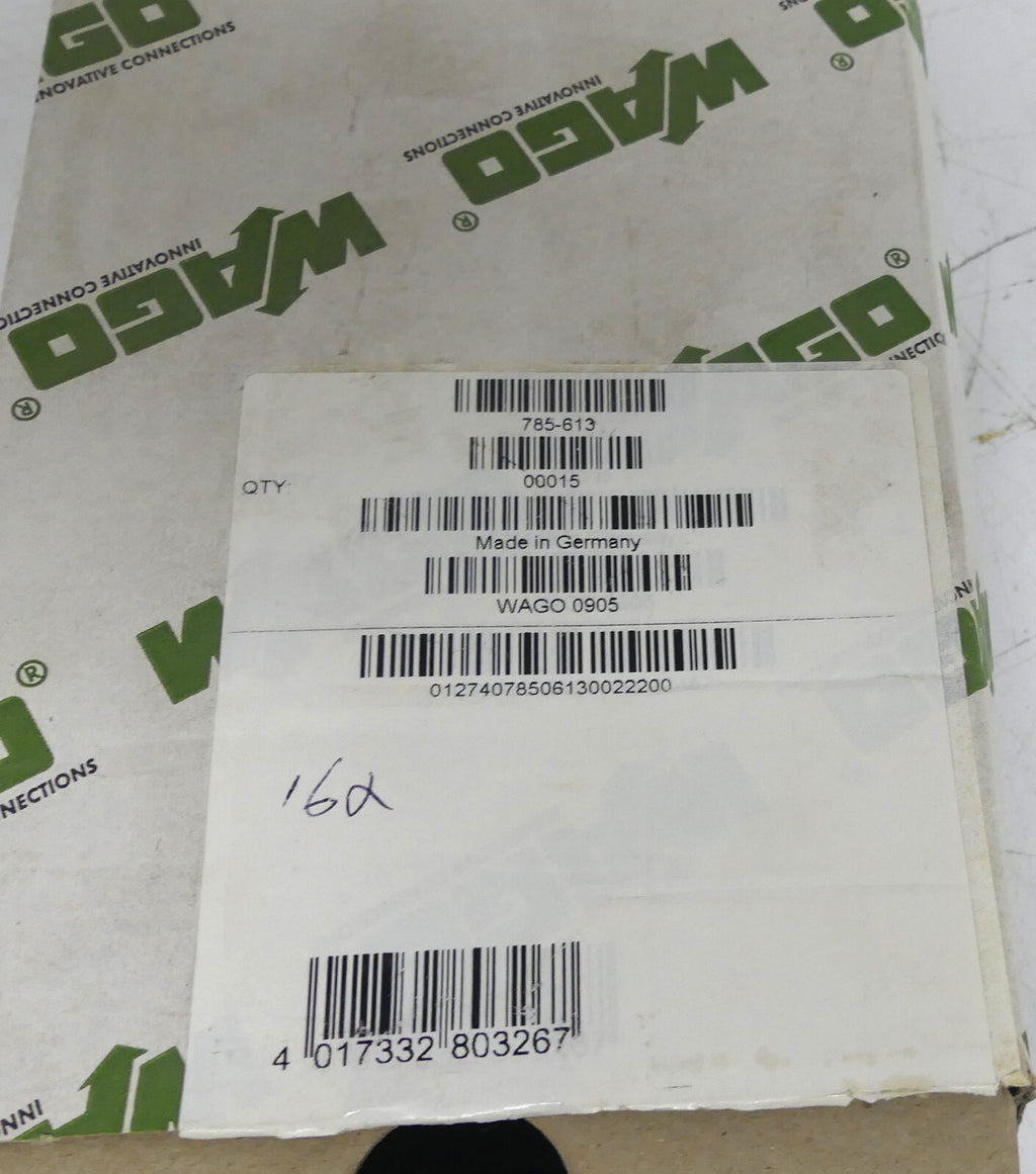 16x WAGO 1-Leiter-N-Trennklemme 785-613