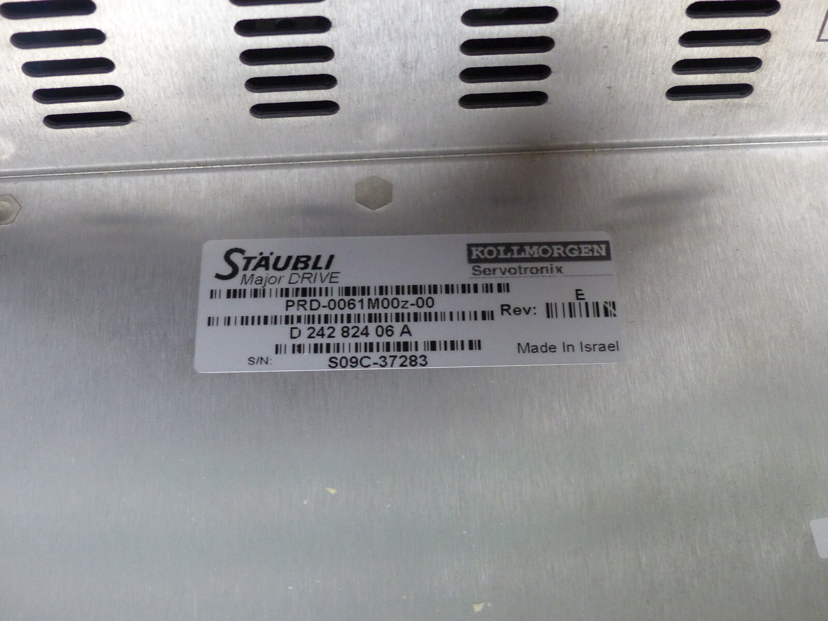 Kollmogren Servotronix Stäubli Major DRIVE PRD-0061M00z-00 used s.Bilder