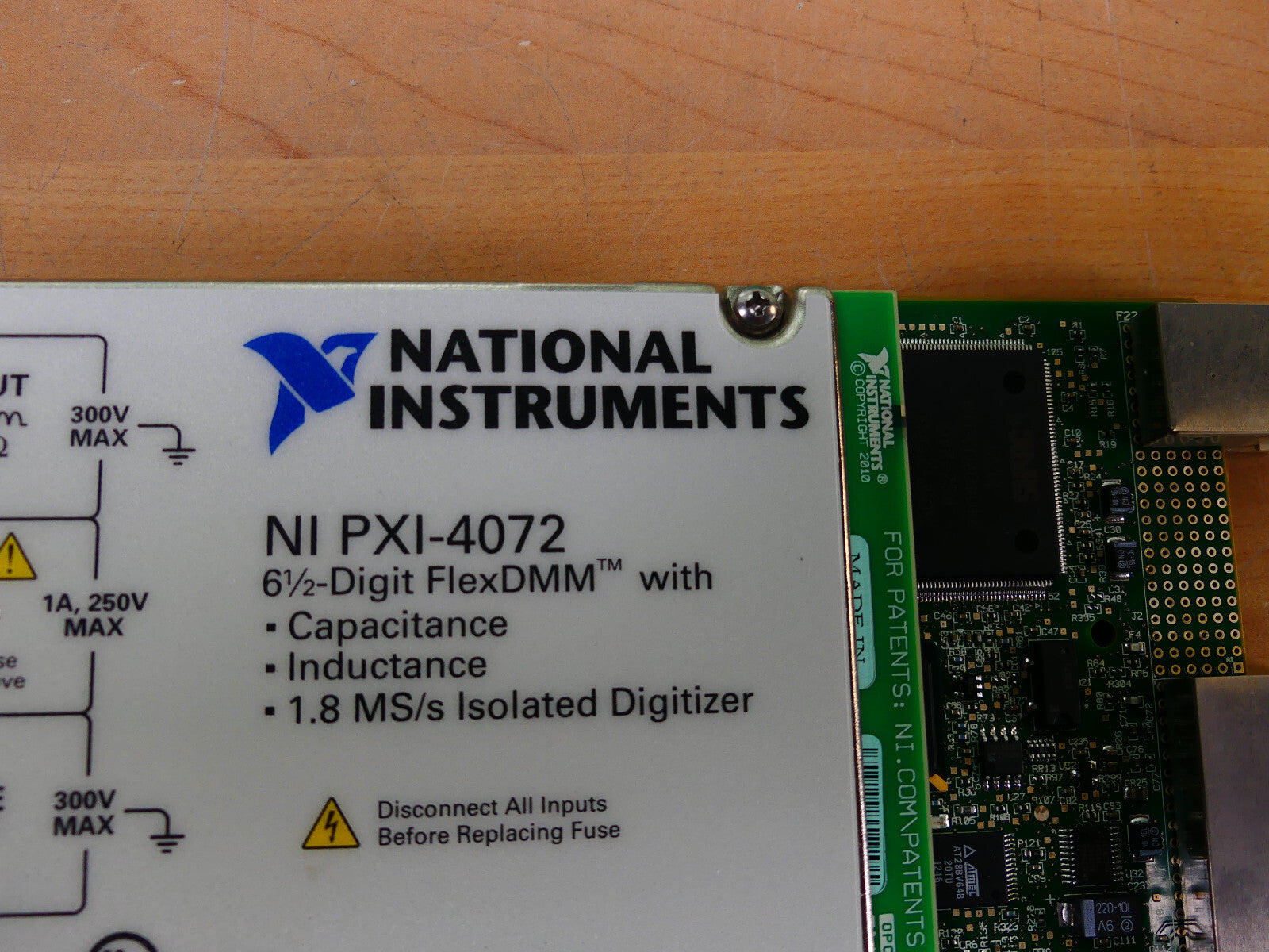 National Instruments Einsteckkarte NI PXI-4072 6,5 Digit Flex DMM,