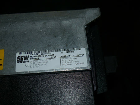 SEW EURODRIVE MDV60A0015-5A3-4-0T