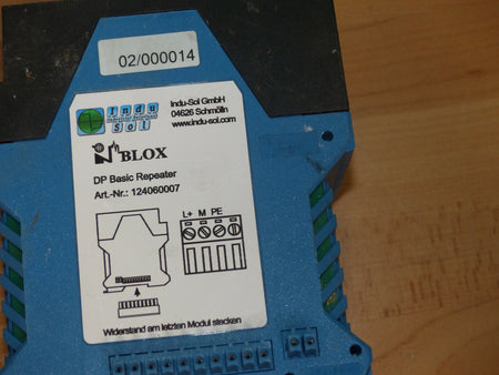 Indu-Sol  BLOX   DP Diag Rep  / DP Basic Rep 124060009