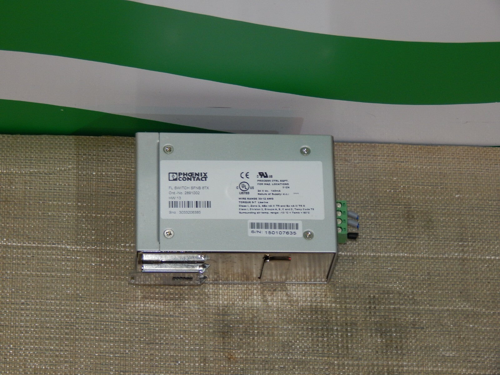  Phoenix Contact FL Switch SFNB 8TX  Used