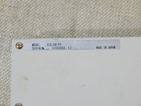 IAI Corporation RCB-GW-PR  Serial No.GI650084 F2 Used