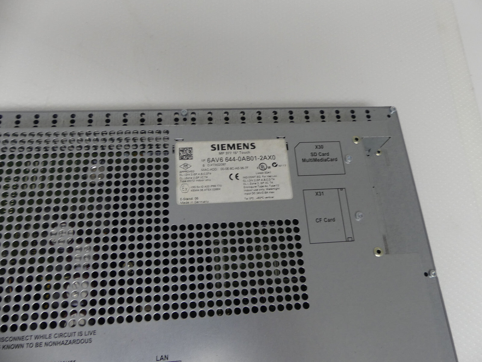 Siemens 6AV6644-0AB01-2AX0