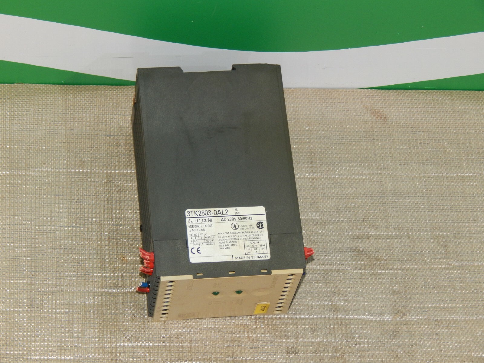  SIEMENS 3TK2803-0AL2 used