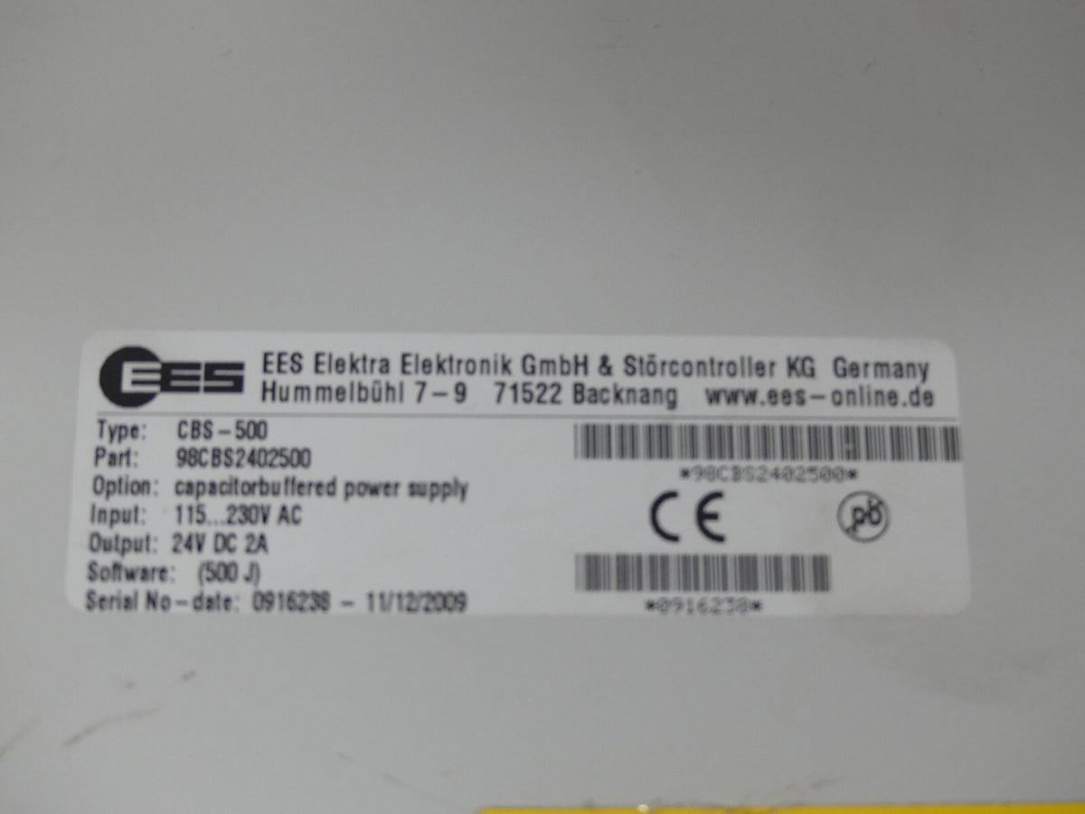 ess elektra cbs -500 cbs 2402 s.Bilder