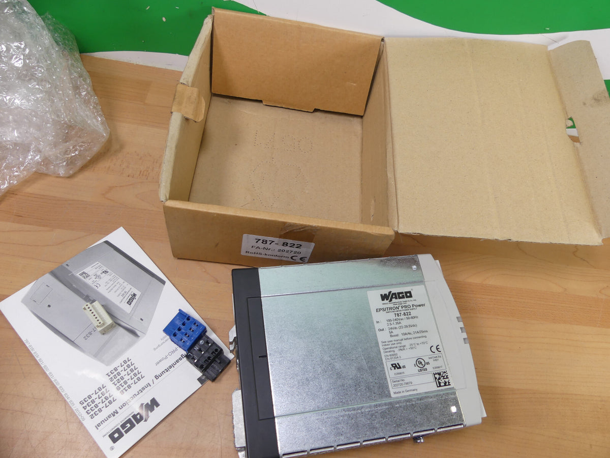 WAGO  787-822  Gleichstromversorgung Netzgerät