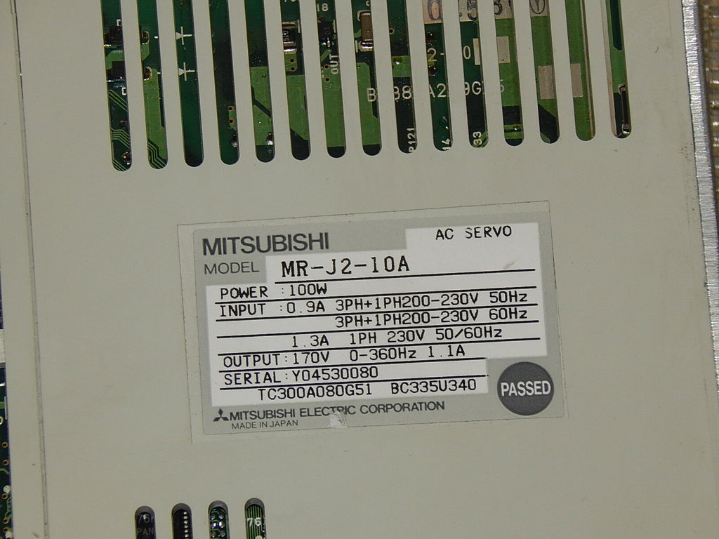   Mitsubishi MR-J2-10A used