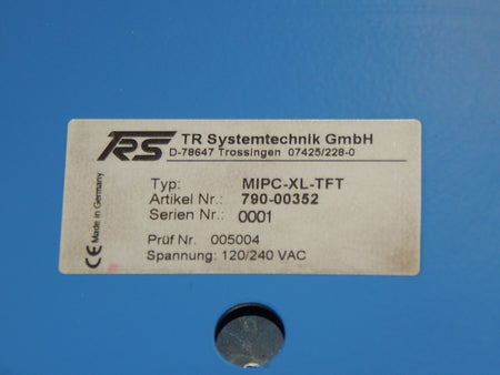 TRS 790-00352 Industrie Touchscreen PC  MIPC-XL-TFT  used