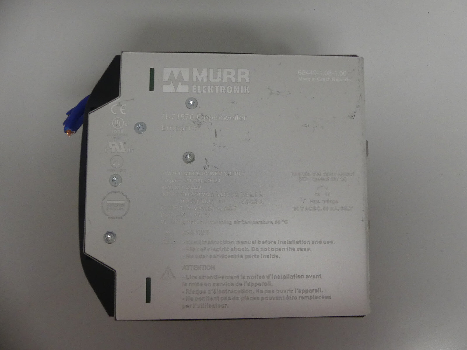 Murr Elektronik 66449-1.08-1.00