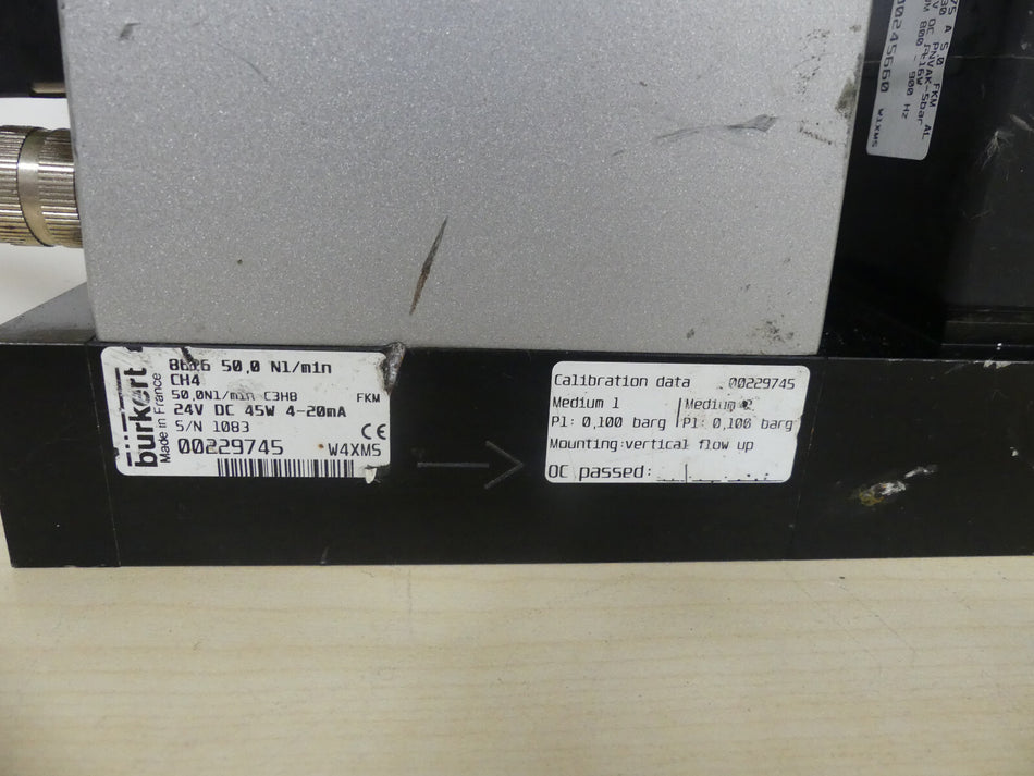 BÜRKERT 8626 50,0 N1/min