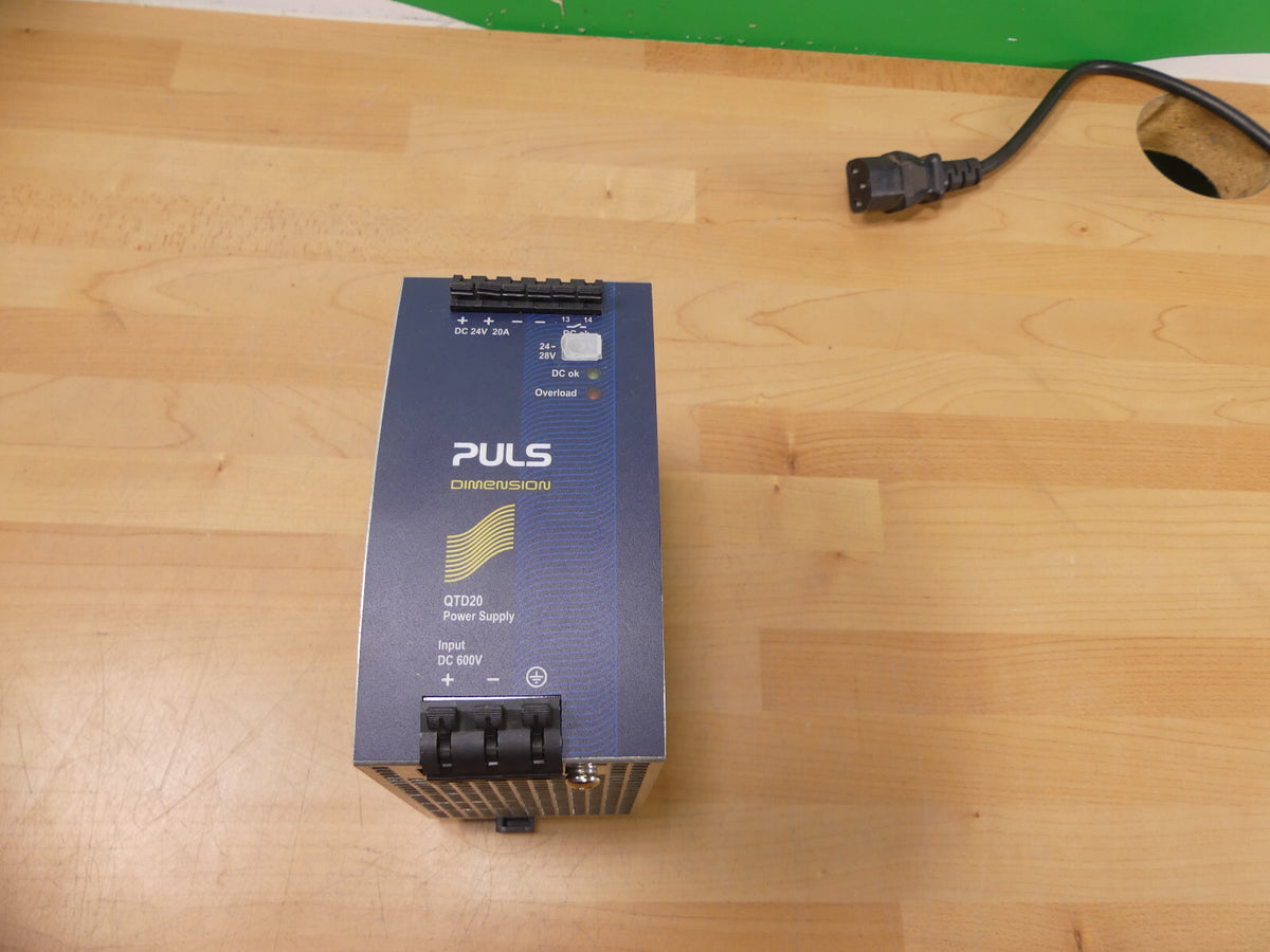 PULS QTD20.241  DC/DC-Wandler 600V/24 V 20 A 480W Ohne verpackung