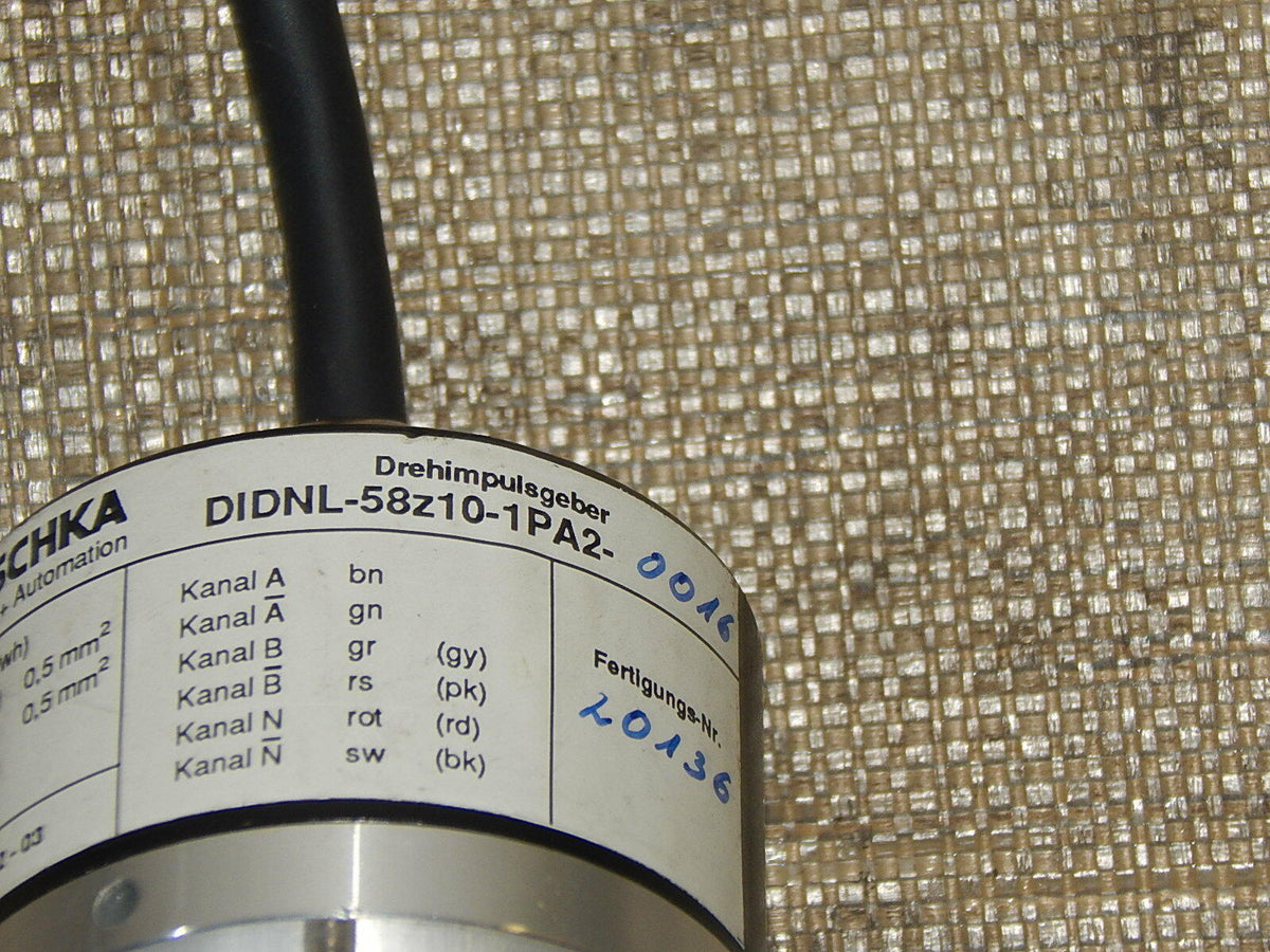  Klaschka DIDNL-58z10-1PA2-0016 Drehimpulsgeber s.Bilder