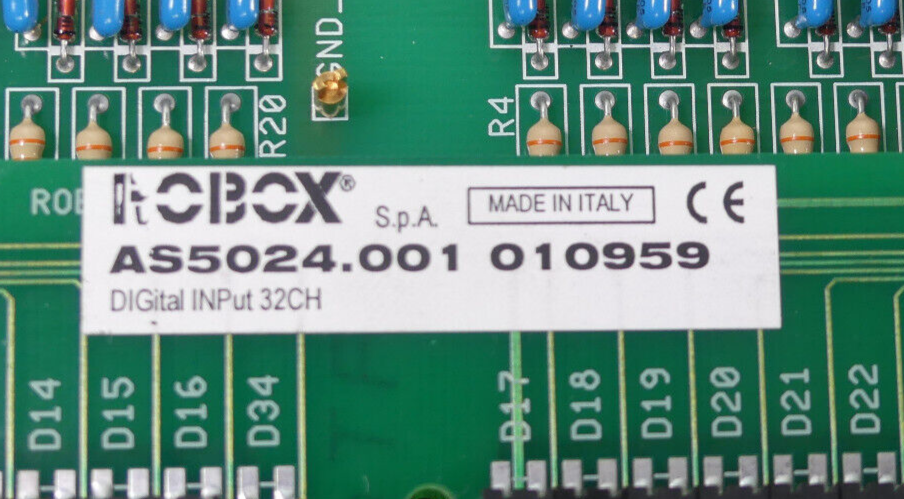 ROBOX AS5024.00101959 DIGITAL INPUT 32CH