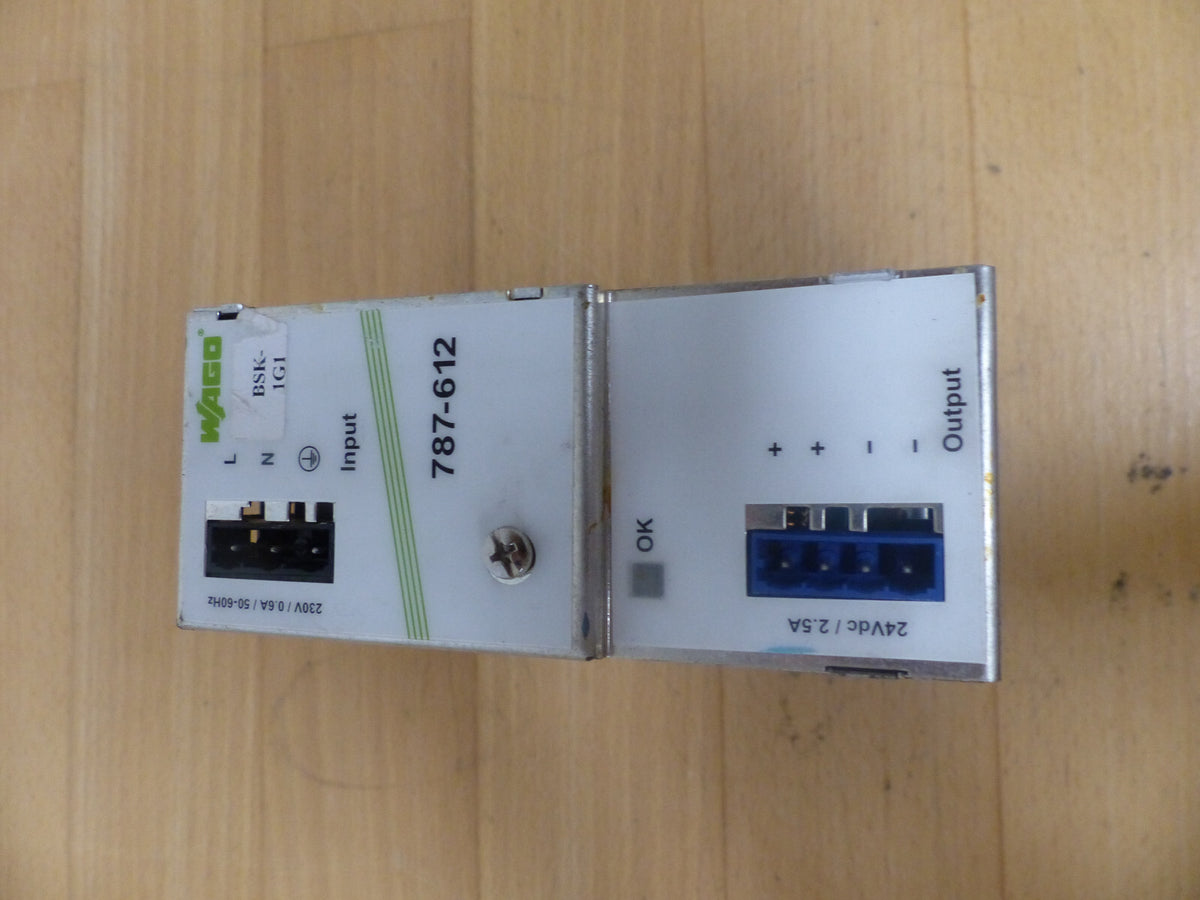WAGO SWITCHED MODE POWER SUPPLY 787-612