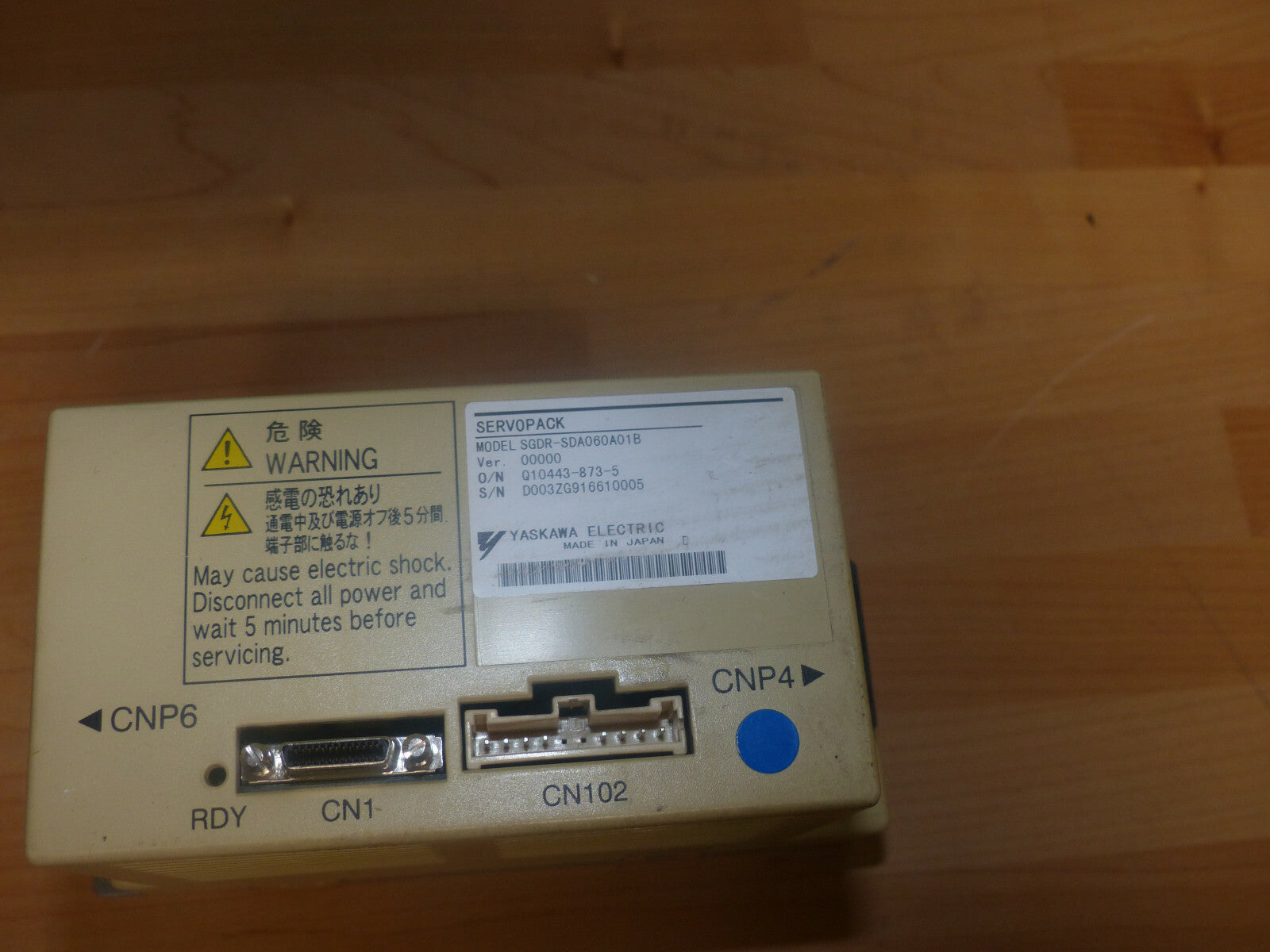 Yaskawa Servopack SGDR-SDA060A01B used s.Bilder