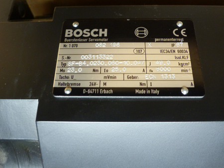 bosch sf-b4.0230.060-10.047 used