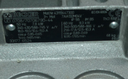 BECKER U 4.250SA/K B.j 2007