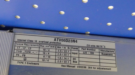 TELEMECANIQUE  ALTVAR66 ATV66D23N4