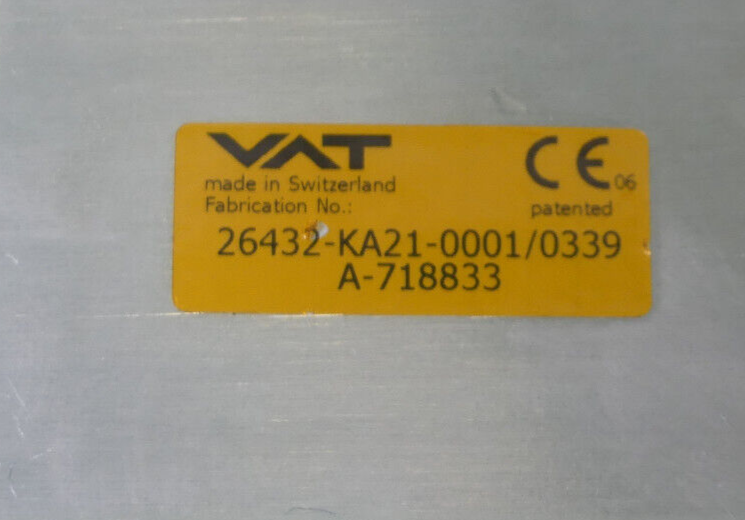 VAT 26432-KA21-0001/0339A-718833