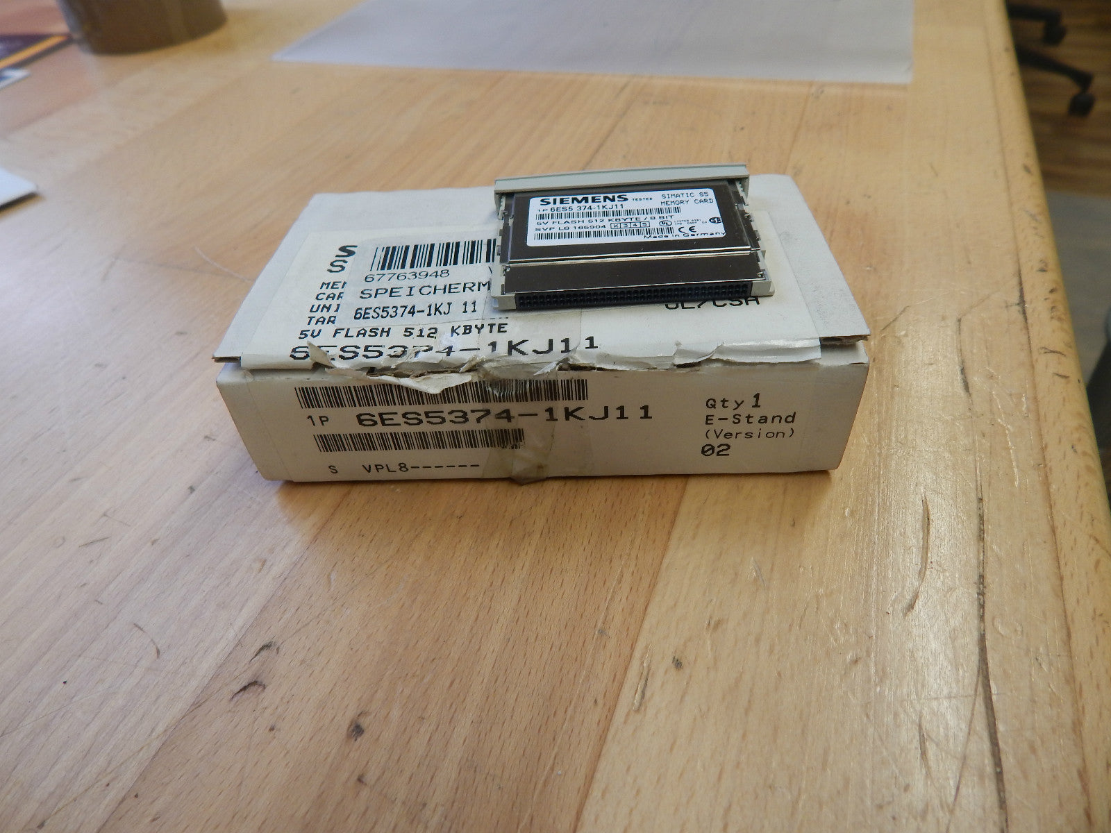Siemens Simatic S5 Speicherkarte 6ES5374-1JK11