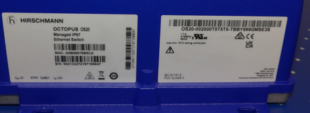 Hirschmann OCTOPUS OS20-002000T5T5T5-TBBY999GMSE3S Ethernet Switch Defekt