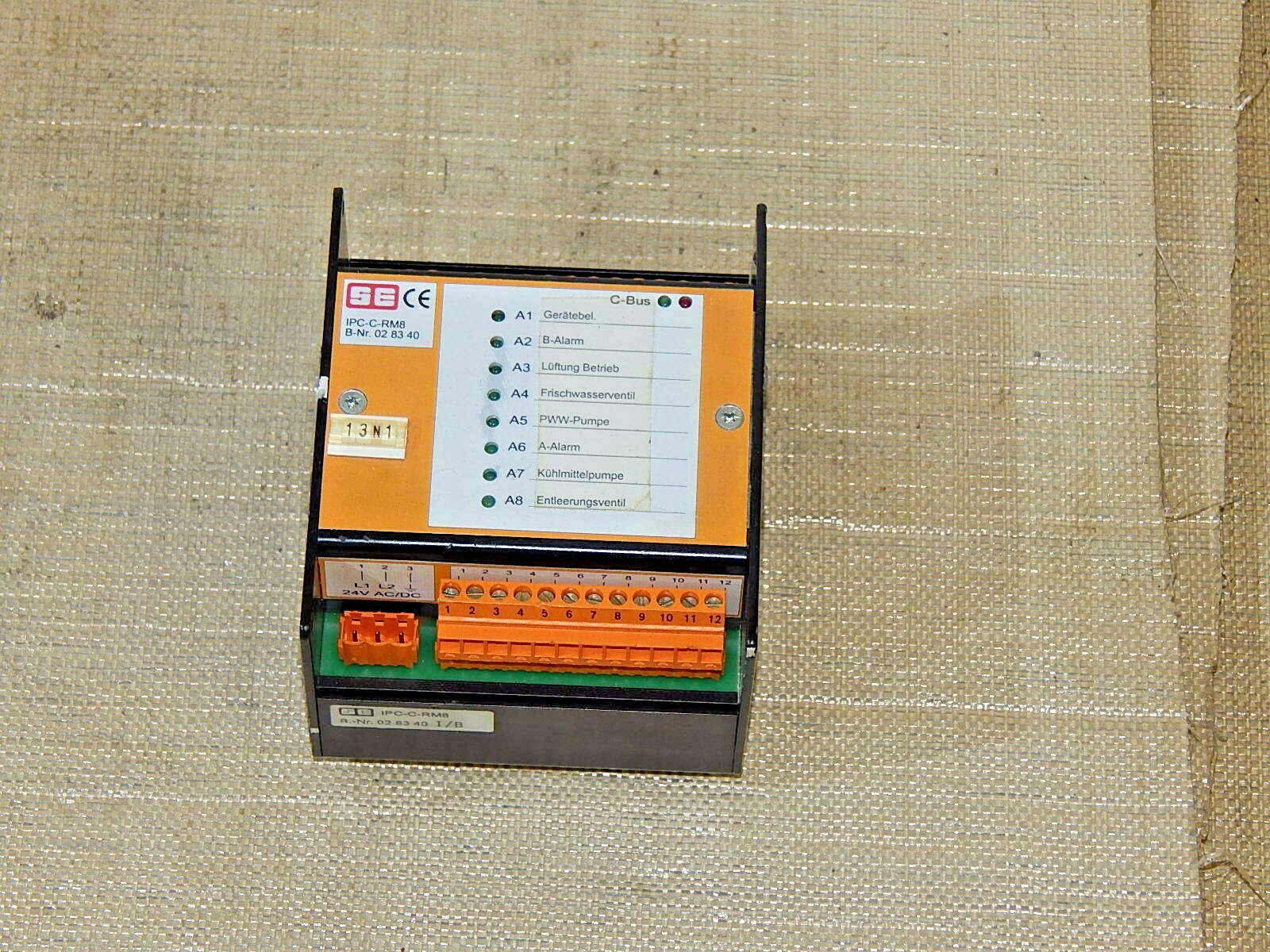  SE-ELEKTRONIC IPC-C-RM8 // B-Nr.02 83 40 used