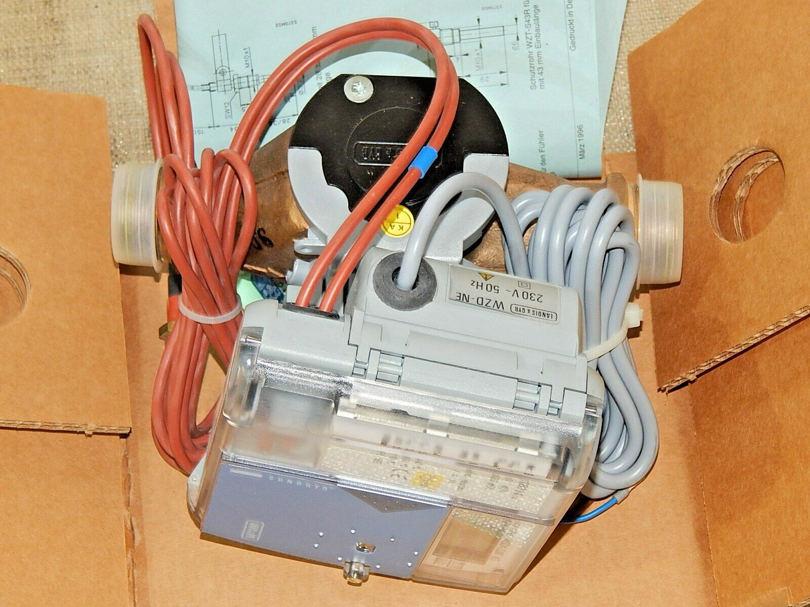  Landis & Gyr SONOGYR WZD-NE// WSD4-3.00KND 9818314 Wärmezähler New