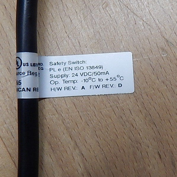 SICK TR4-SAM01C 6034588 Safety Switch 24VDC/50mA 