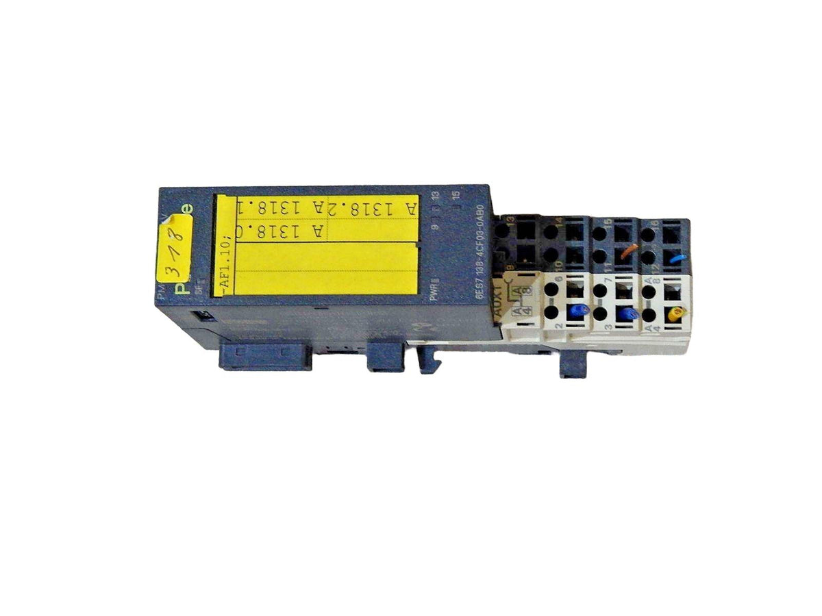Siemens Simatic S7 PROFIsafe,  6ES7138-4CF03-0AB0  Used