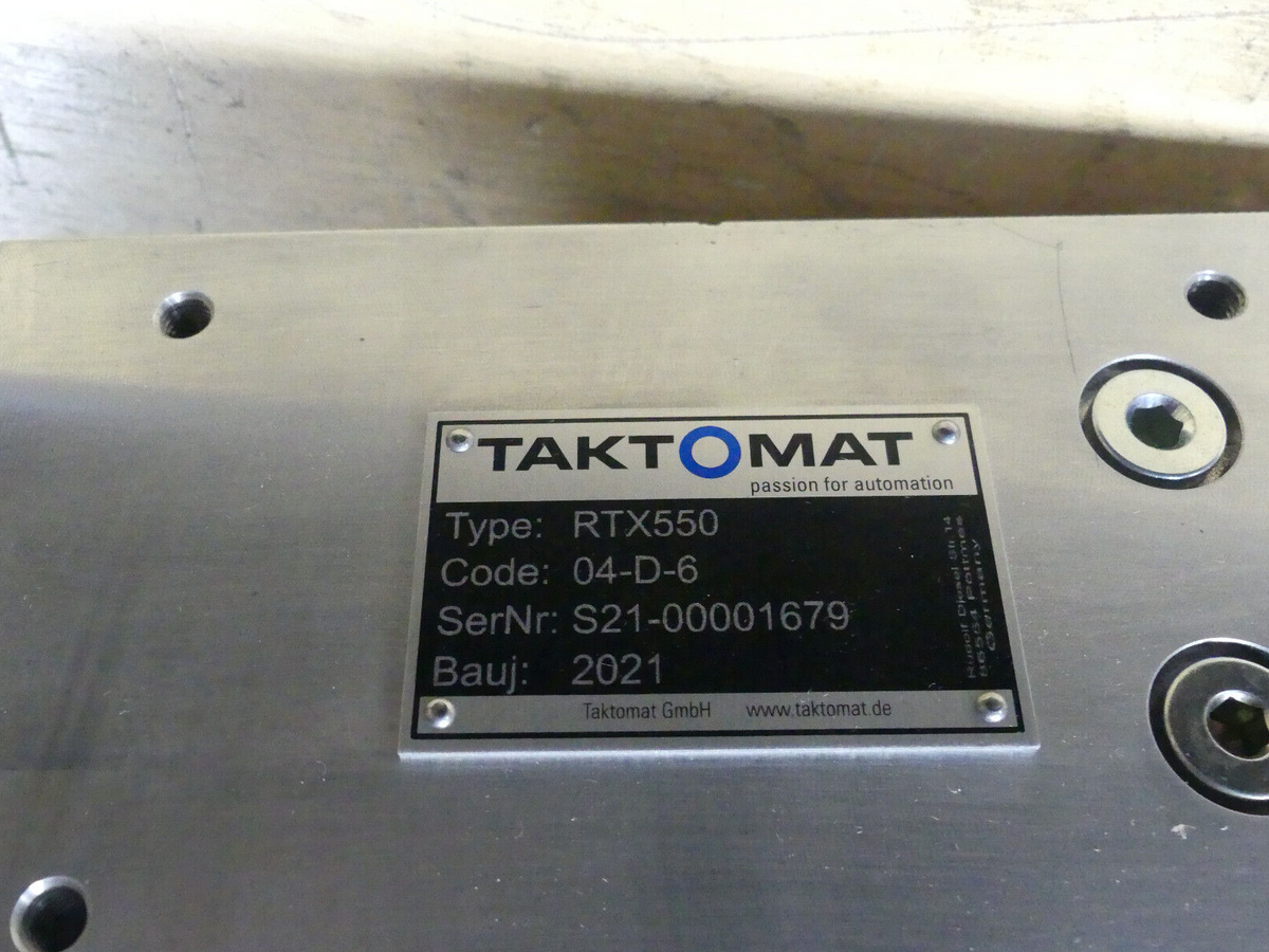 TAKTOMAT  RTX550 B.j 2021