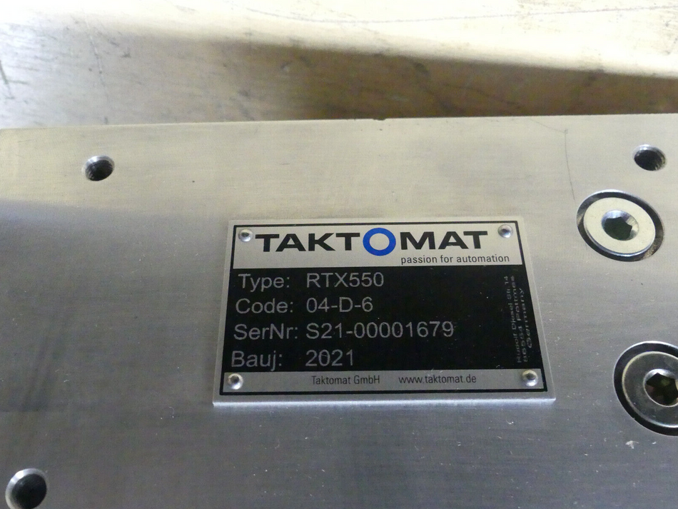 TAKTOMAT  RTX550 B.j 2021