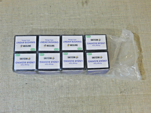 8x Misumi LHFRM20 Linearkugellager mit Flansch New