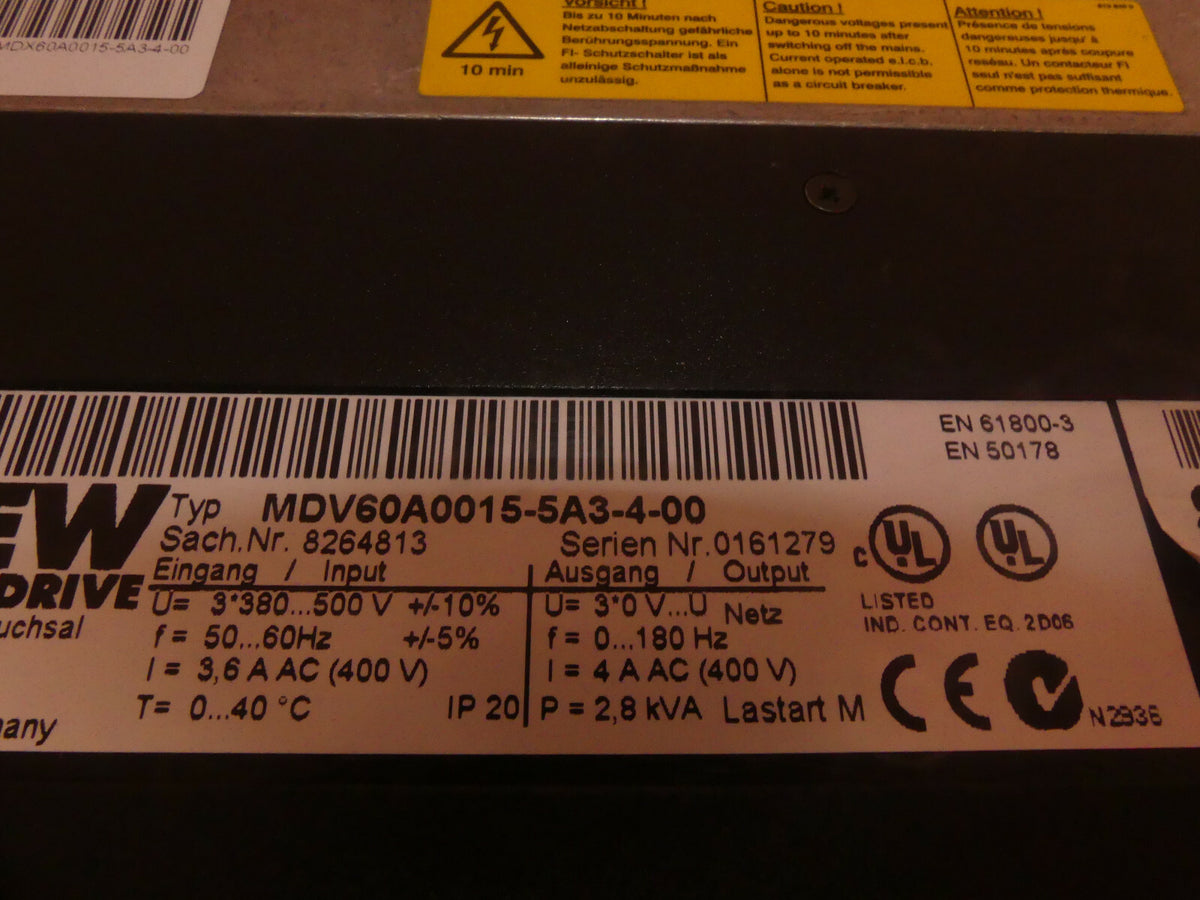 SEW MDV60A0015-5A3-4-00
