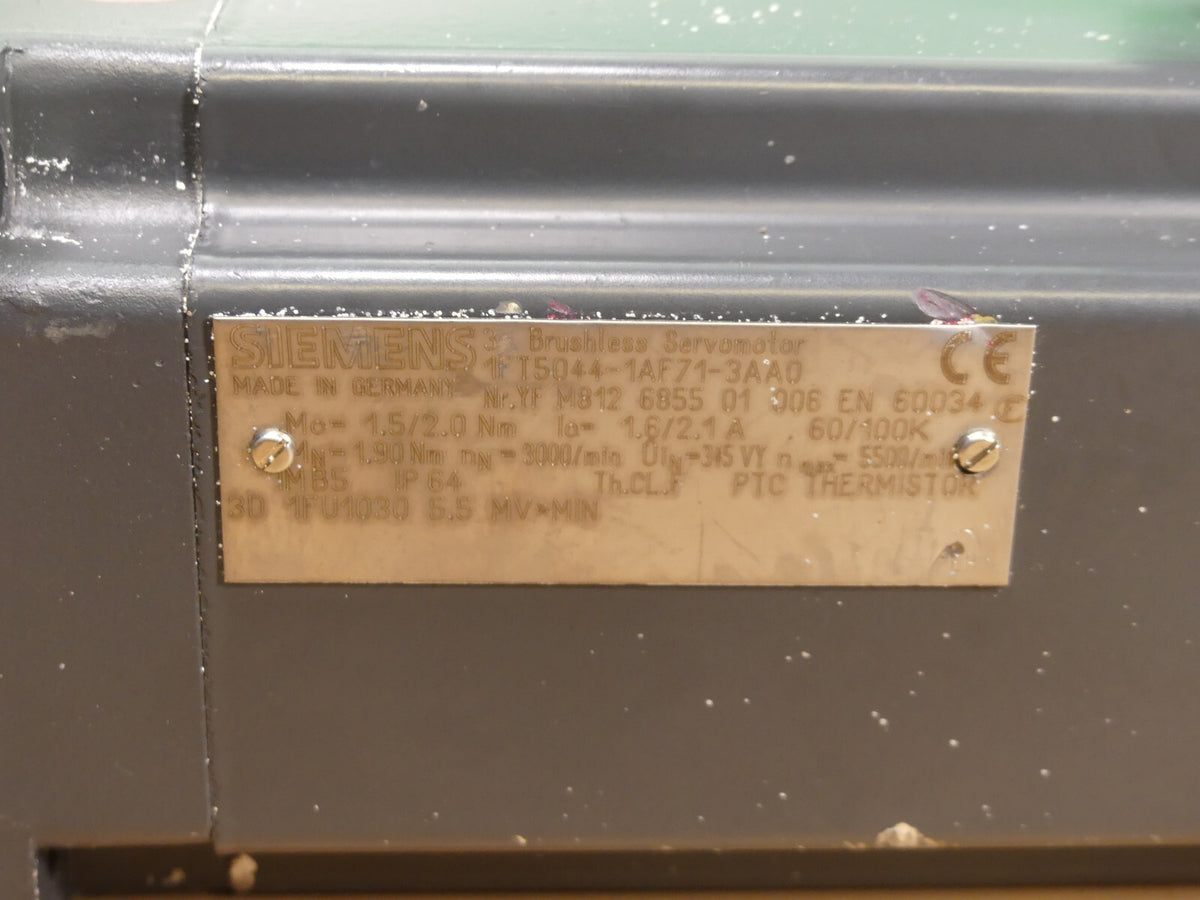 SIEMENS 1FT5044-1AF71-3AA0 Leicht Beschädgit s.Bilder